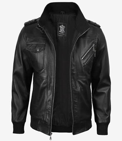 JACKET POUR HOMME NOIR